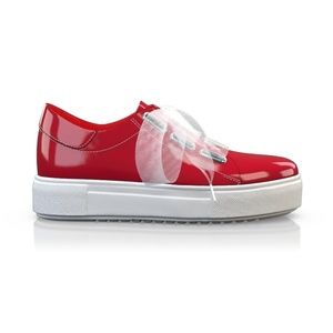 BREN MAROE Designer Women Sport Tec red Sneaker